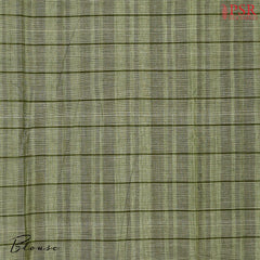 Light Pistachio Green Mangalagiri Cotton Saree