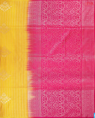 Yellow Soft Art Silk Saree