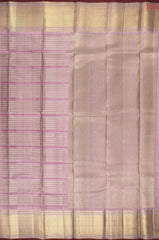 Puce Pink Kanchipuram Silk Saree