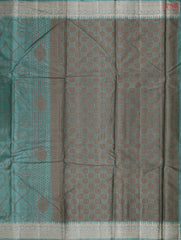 Pine Green Banaras Tussar Silk Saree