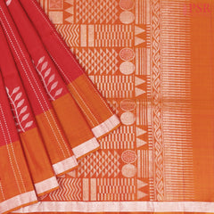 Red Soft Silk Saree