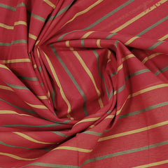 Red Mangalagiri Cotton Saree