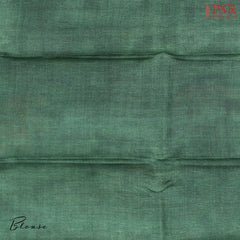 Dark Umber Brown Kadhi Tussar Silk Saree