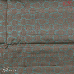 Pine Green Banaras Tussar Silk Saree