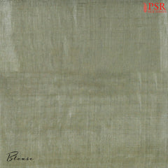 Sage Green Banaras Tussar Silk Saree