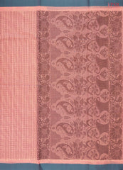 Salmon Pink Kovai Cotton Saree
