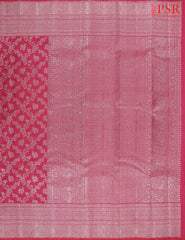 Ruby Pink Kanchipuram Silk Saree