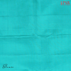 Pear Green Kanchipuram Silk Saree