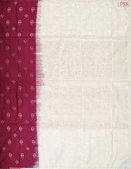 Dark Magenta Soft Art Silk Saree