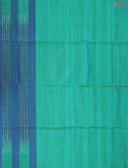 Spruce Blue Jute Soft Silk Saree