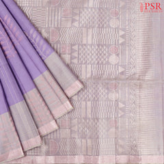 Lavender Soft Silk Saree