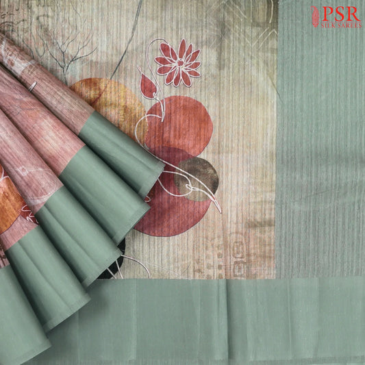 Sage Green Green Silk Saree