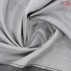 Black & White Kanchipuram Silk Saree