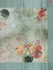 Sage Green Green Silk Saree