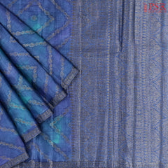 Peacock Banaras Tussar Silk Saree