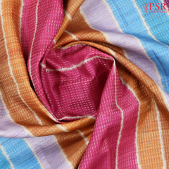 Multicolor Semi Tussar Saree