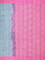 Seafoam Teal Kanchi Cotton Saree