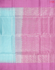 Sky Blue Soft Silk Saree