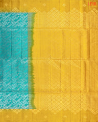 Azure Cyan Soft Silk Saree