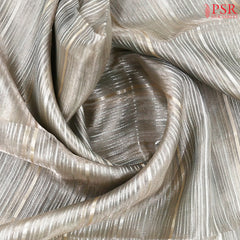 Grey Banaras Kora Organza Saree