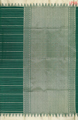 Dark Green Semi Silk Cotton Saree