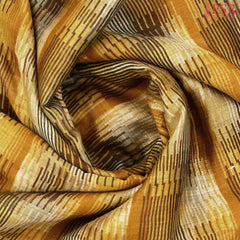 Dark Gamboge Munga Silk Saree