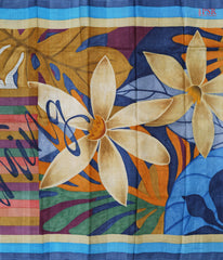 Multicolor Kadhi Tussar Silk Saree