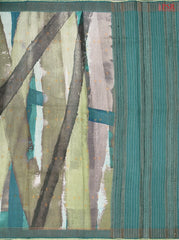 Sage Green Munga Silk Saree