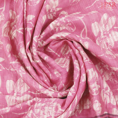 Light Pink Chanderi Silk Cotton Saree