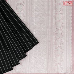 Black Kanchipuram Silk Saree