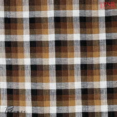 Brown Palette Linen Saree