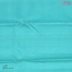 Off White Kanchipuram Silk Saree