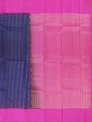 Dark Blue Fancy Kanchipuram Silk Saree