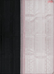 Black Kanchipuram Silk Saree