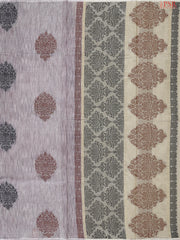 Dusty Mauve Kovai Cotton Saree