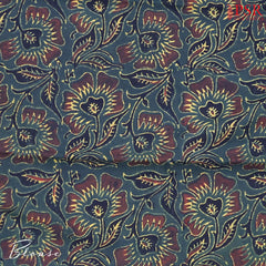 Dark Green & Olive Yellow Jaipur Cotton Printed Saree