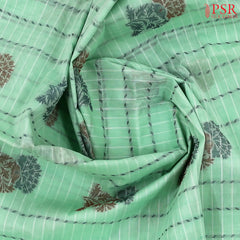 Mint Green Kovai Cotton Saree