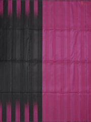 Black Jute Soft Silk Saree