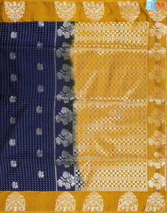 Dark Blue Soft Art Silk Saree