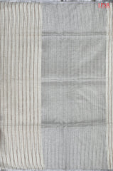 Light Beige Linen Saree