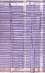 Lavender Kora Organza Saree