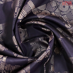 Deep Indigo Soft Silk Saree