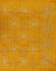 Mustard Yellow Kosa Embroidery Saree