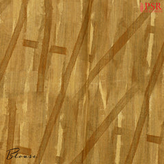 Mustard Munga Silk Saree