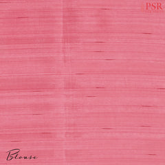 Flamingo Pink Kosa Embroidery Saree