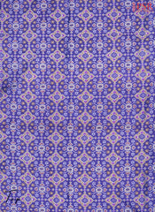 Iris Violet Soft Patola Silk Cotton Dress Material