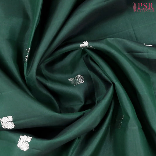 Dark Green Soft Silk Saree