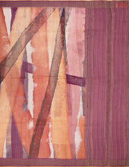 Coral Munga Silk Saree