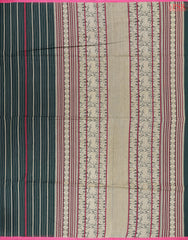 Bottle Green Kalakshetra Kovai Cotton Saree