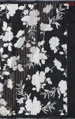 Black Kadhi Tussar Silk Saree